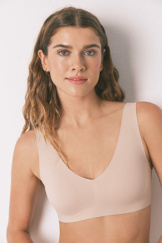 Sujetador con Copas Extraíbles de Microfibra