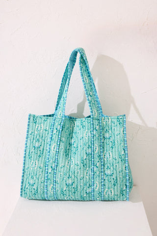 Bolso Grande con Estampado Floral