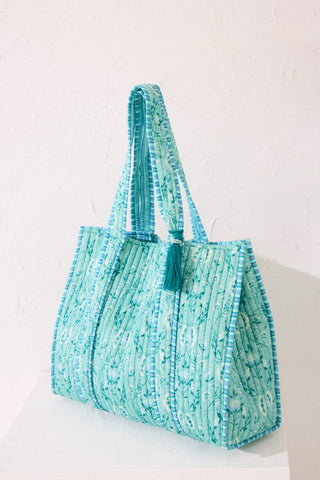 Bolso Grande con Estampado Floral