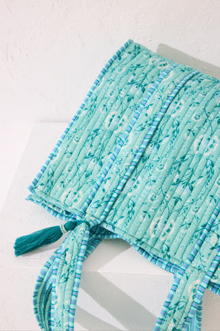 Bolso Grande con Estampado Floral