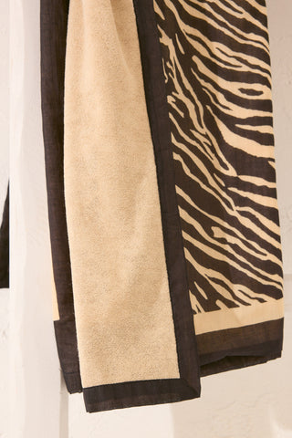 Toalla con Estampado Animal Print