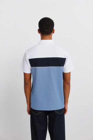 Striped Cut & Sew Polo.