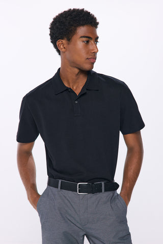 Polo Piqué Regular Fit con Botones
