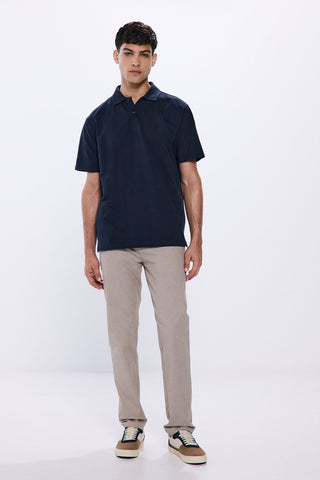 Polo Piqué Regular Fit con Botones