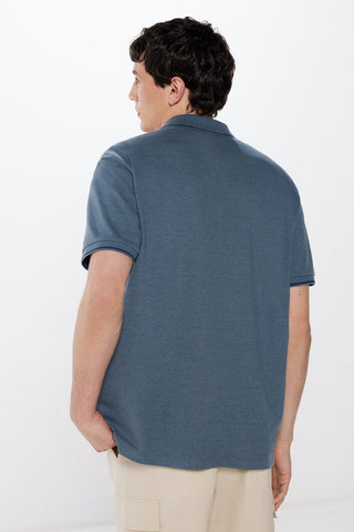 Polo Regular Fit con Logo