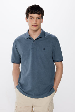 Polo Regular Fit con Logo