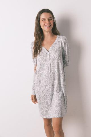 Pijama Manga Larga Estampado Animal Print