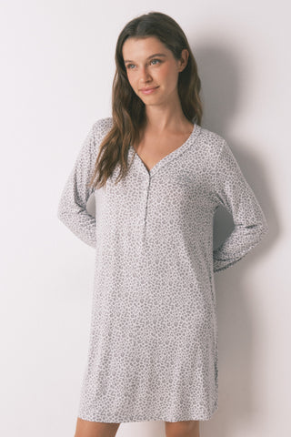 Pijama Manga Larga Estampado Animal Print