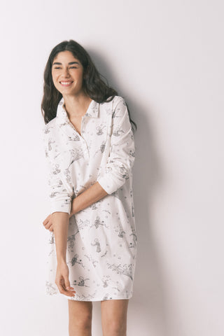 Pijama Manga Larga Estampado El Principito