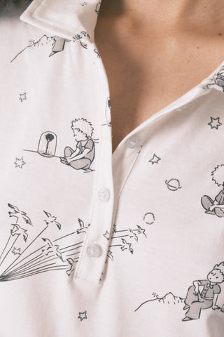 Pijama Manga Larga Estampado El Principito