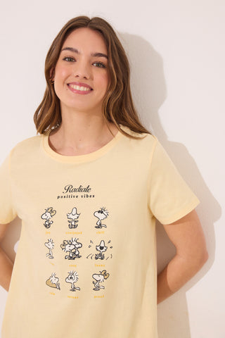 Pijama Manga Corta Colección Snoopy