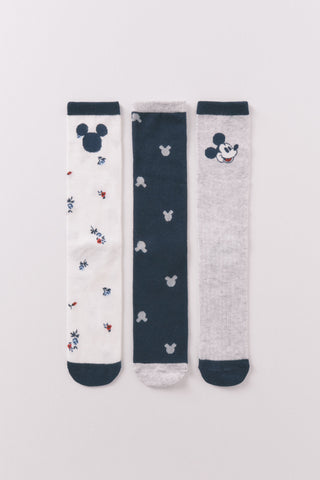 Paquete de 3 Medias Largas Colección Disney
