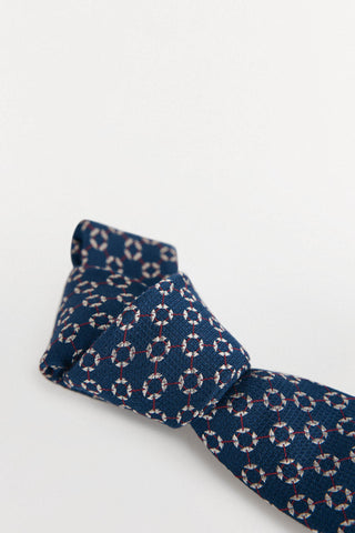 Corbata de Seda con Estampado