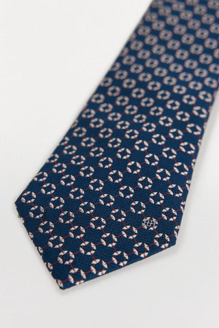 Corbata de Seda con Estampado