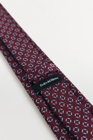 Corbata de Seda con Estampado