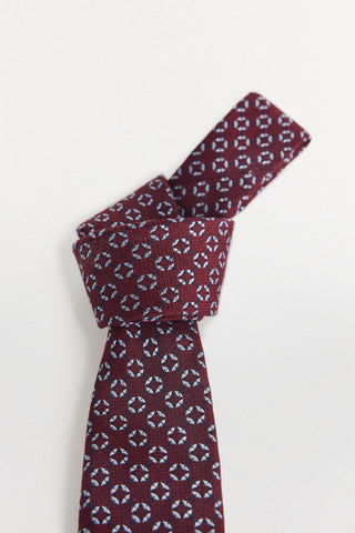 Corbata de Seda con Estampado