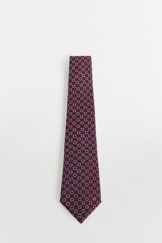 Corbata de Seda con Estampado