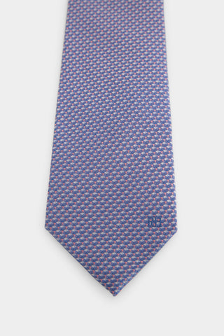 Corbata Seda Microdibujo.