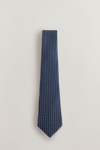 Corbata de Seda Natural con Estampado