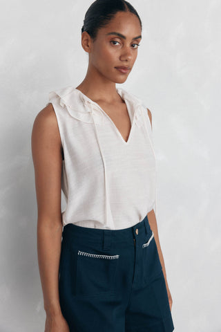 Camiseta Cuello Redondo con Lazada