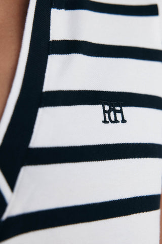 Camiseta Polo con Estampado Rayas