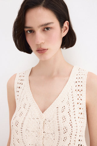 E Cta Top Punto Crochet.