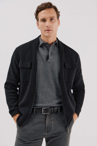 Cárdigan de Punto con Bolsillos Delanteros