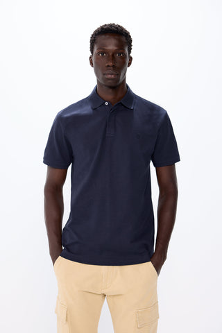 Polo Slim Fit con Logo Bordado