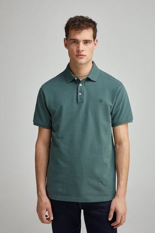 Polo Slim Fit con Logo Bordado
