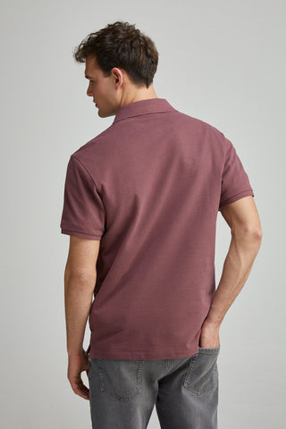 Polo Slim Fit con Logo Bordado
