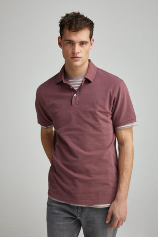 Polo Slim Fit con Logo Bordado