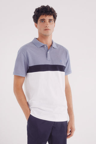 Polo Manga Corta Bicolor