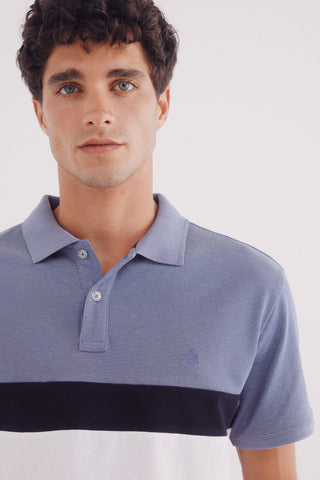 Polo Manga Corta Bicolor