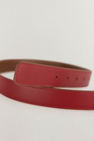 Cinturón Reversible con Hebilla de Logo