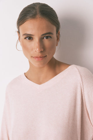 Set de Pijama 2 Piezas con Tejido Canalé