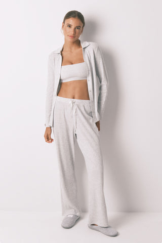 Set de Pijama 2 Piezas Tejido Canalé