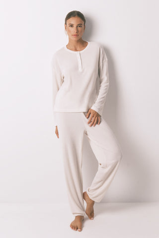 Set de Pijama 2 Piezas con Botones