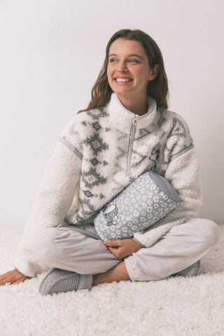 Neceser Mediano Acolchado Colección Snoopy