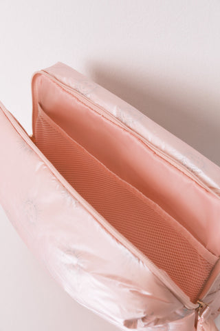 Neceser Grande Acolchado con Estampado Soles
