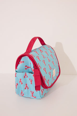 Neceser de Nylon con Estampado Langostas