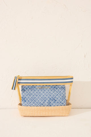 Paquete de 3 Neceseres con Estampado Floral