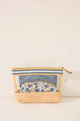 Paquete de 3 Neceseres con Estampado Floral