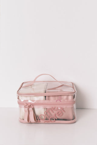 Set de 3 Neceseres con Detalle de Logo