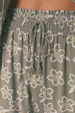 Set de 2, Pijama Capri Flores