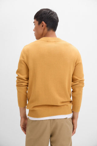 Sudadera Cuello Redondo con Textura