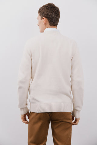 Sudadera Cuello Redondo con Textura
