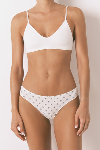 Paquete de 7 Bragas con Estampado de Algodón.