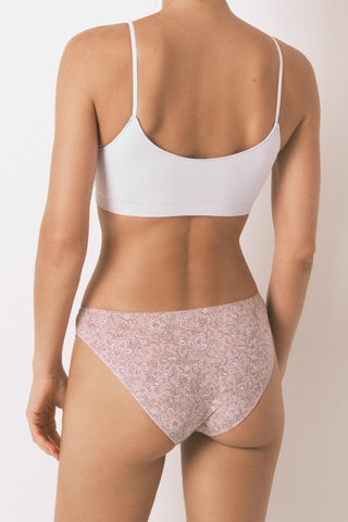Paquete de 7 Bragas Clásicas de Algodón Estampado.