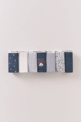 Paquete de 7 Bragas Colección Mickey Mouse