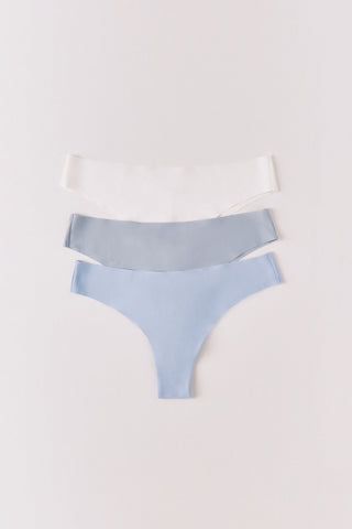 Paquete de 3 Bragas de Microfibra